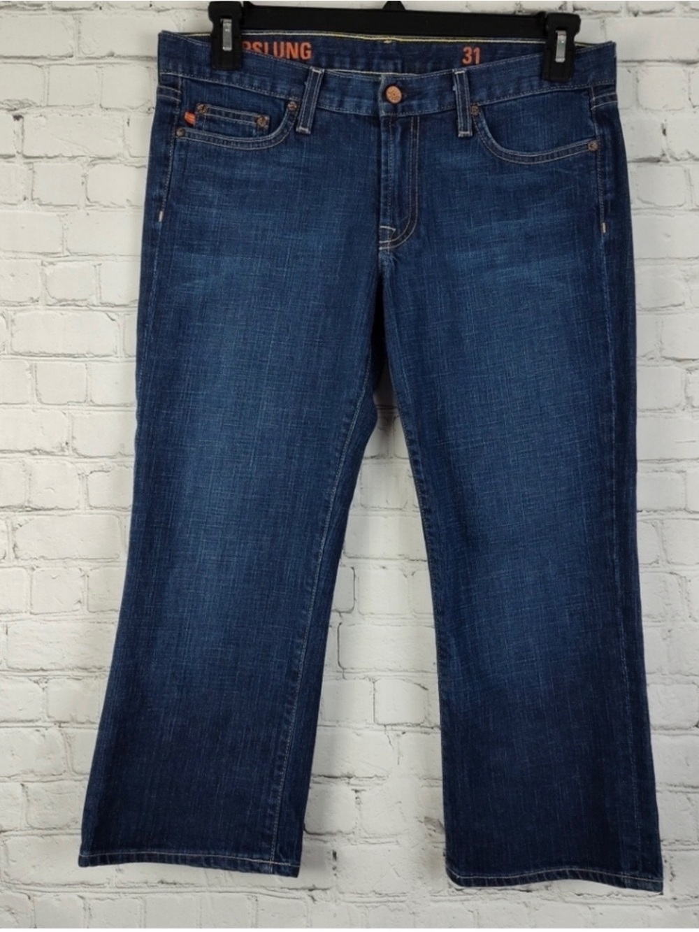 J. Crew Indigo Straight Leg Capri Jeans